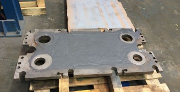 Płyta wymiennika po regeneracji